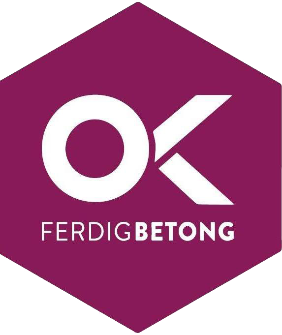 Logo av OK Ferdigbetong